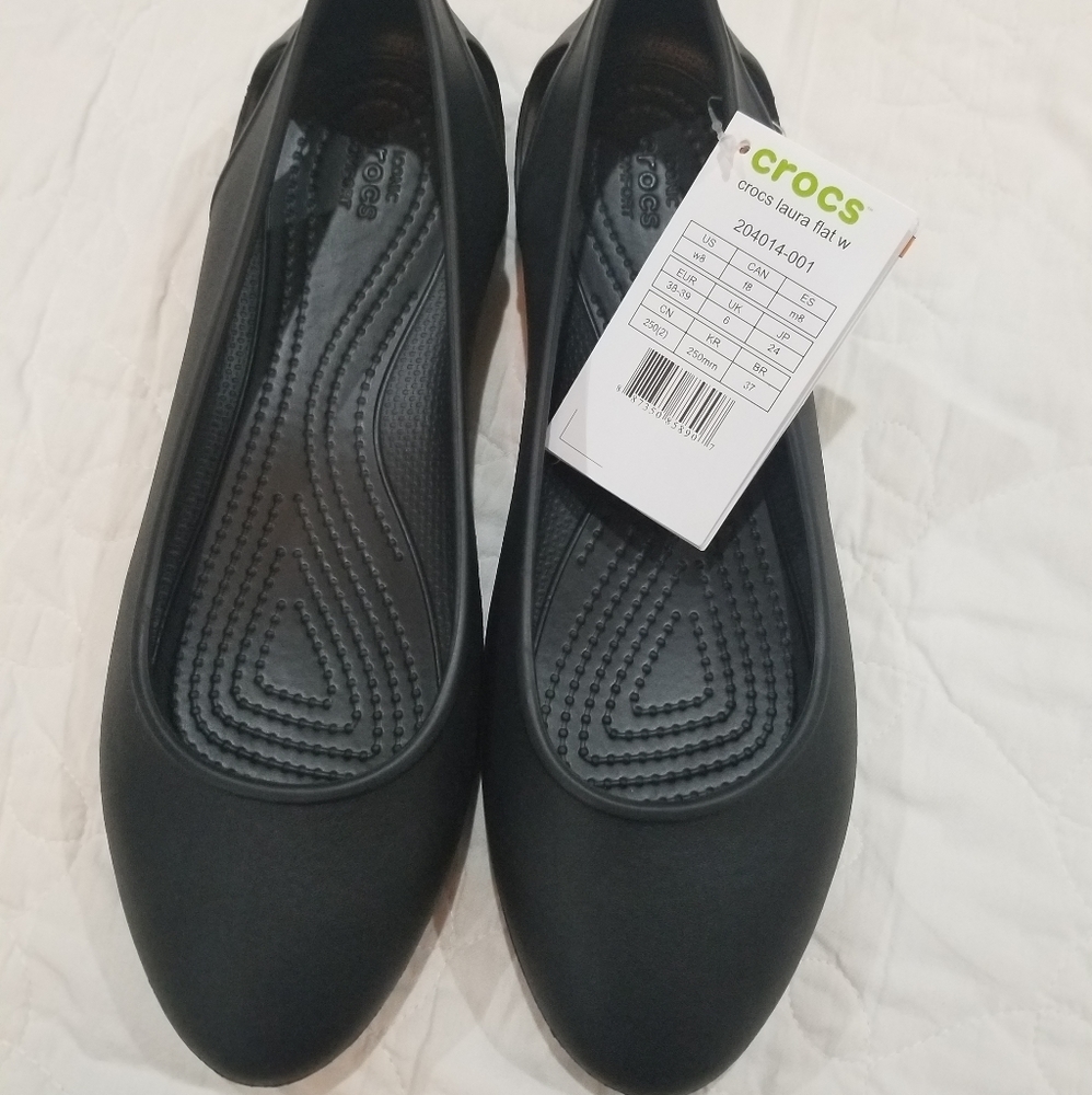 Brand new crocs flats